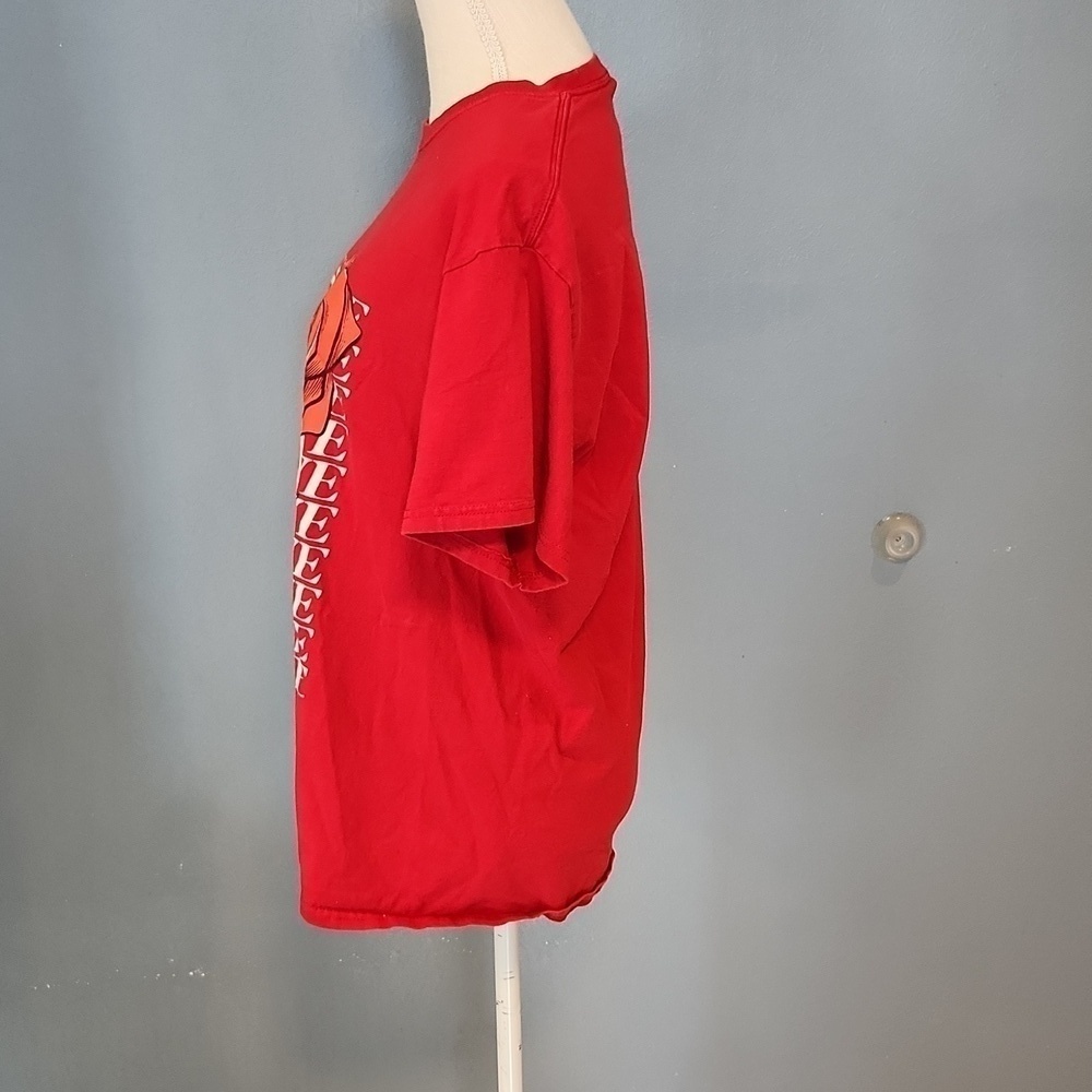 Just Love Floral Rose novelty graphic tee shirt top - Picture 3 of 5
